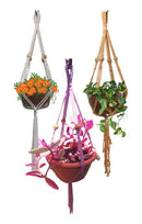 Suporte de Plantas em Macrame